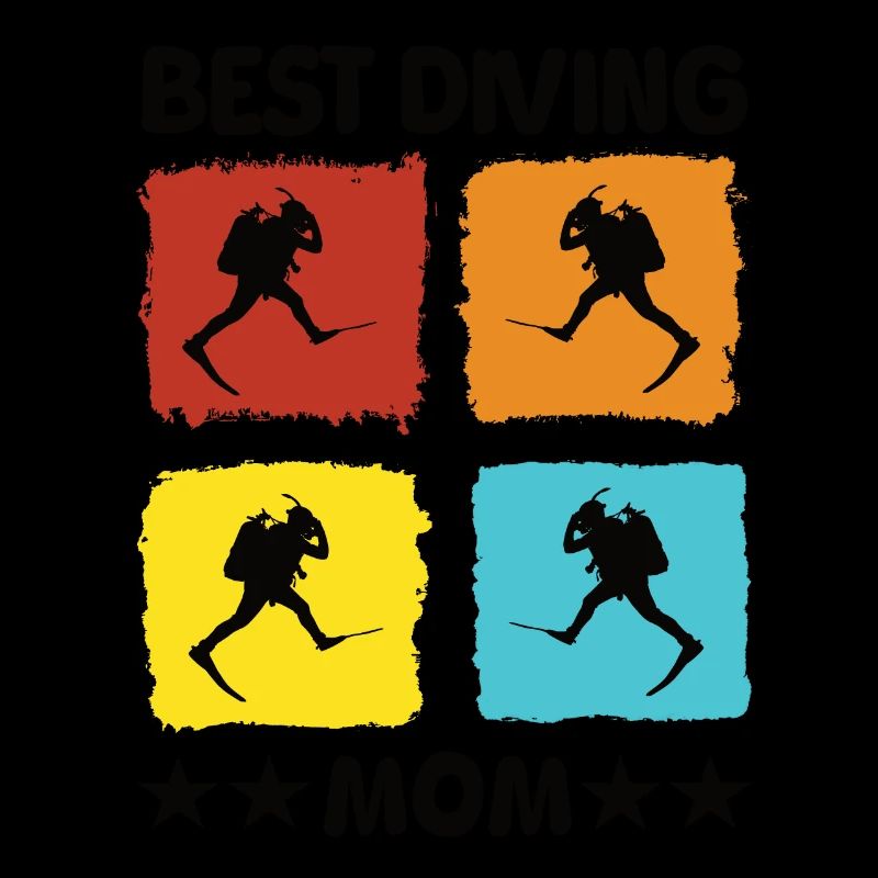 Meilleure maman plongeuse