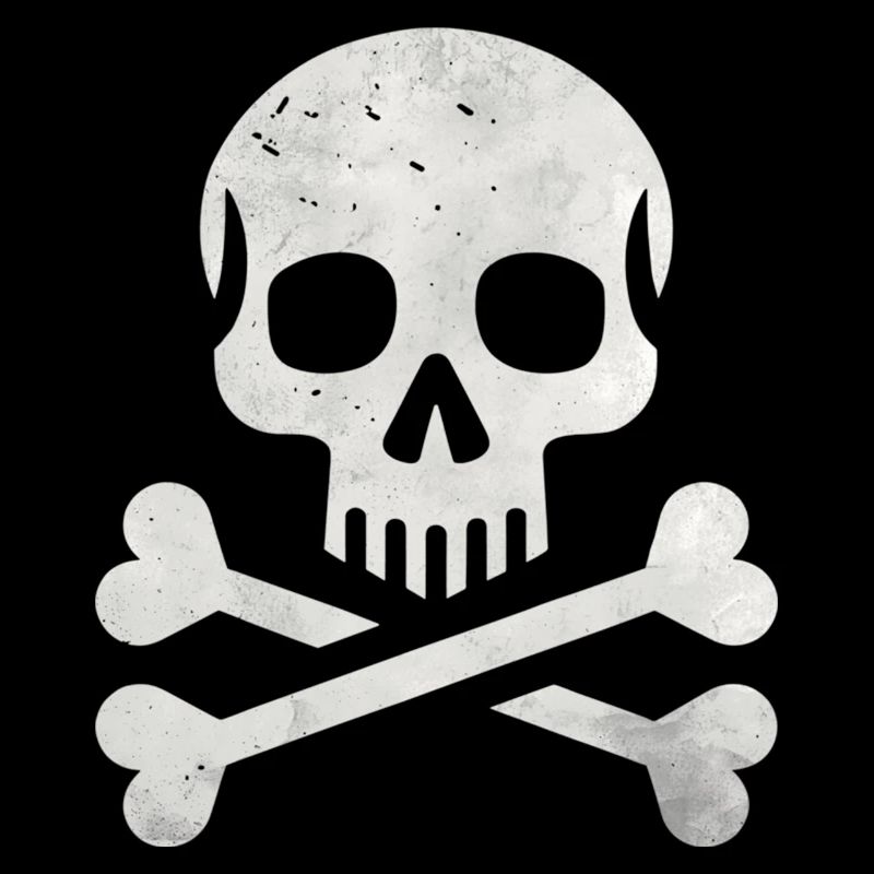 Crâne Crossbones Squelette Pirate