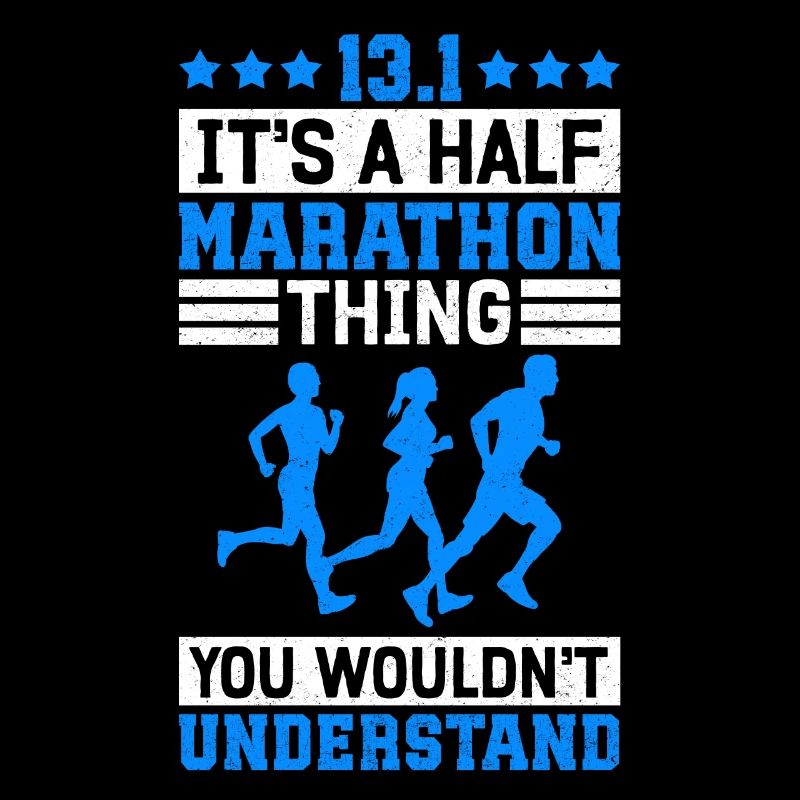 Halbmarathon Halb-Marathon Geschenk