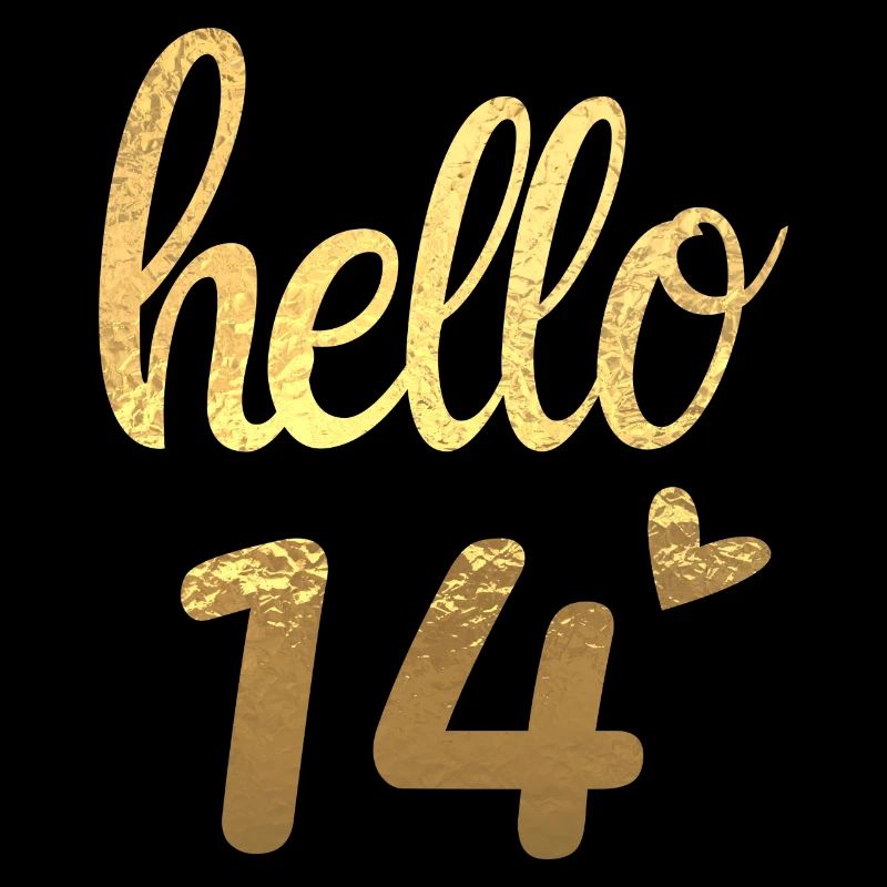 Hello 14 doré