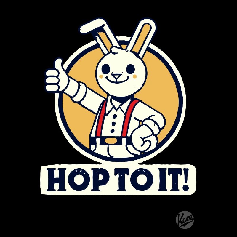 Tommelfinger op kanin - lad os gå!