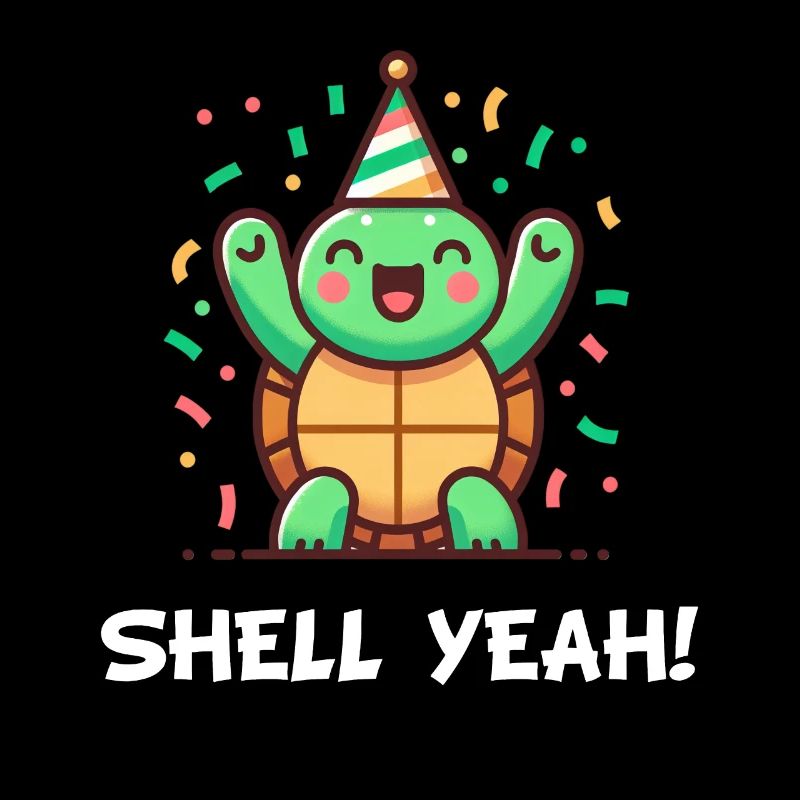 Shell Yeah! Celebration Turtle