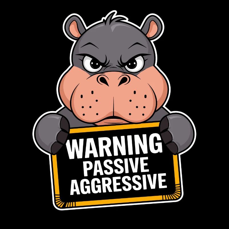 Warning: Passive, Aggressive, Hippopotamus