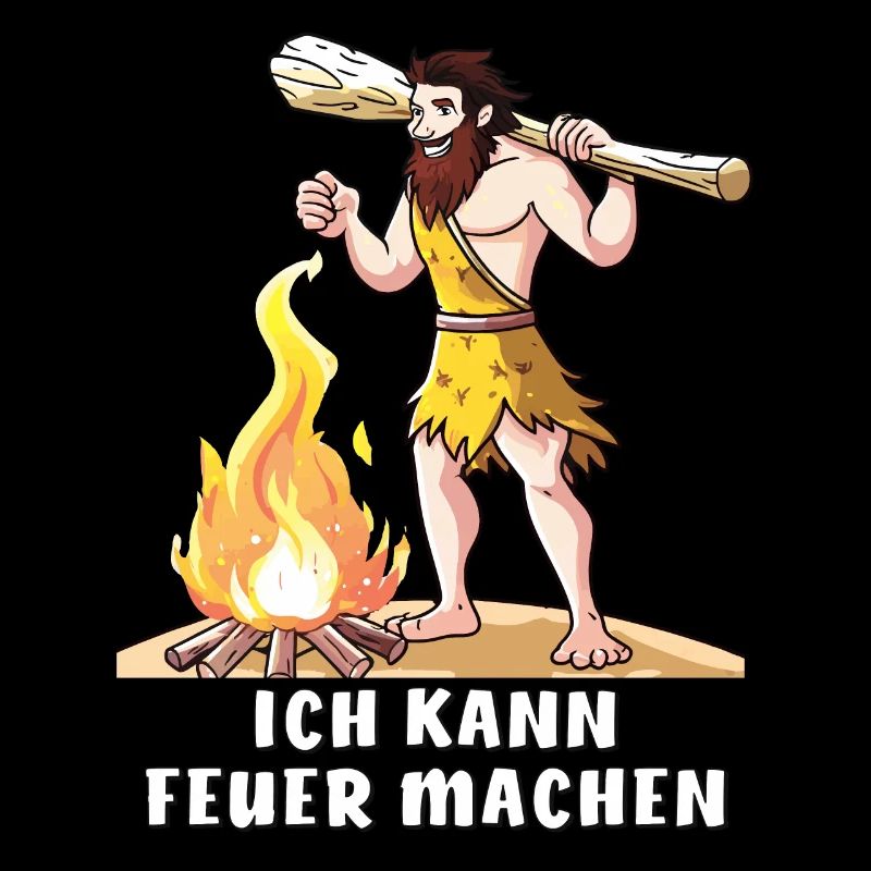 NEANDERTHAL I CAN MAKE FIRE