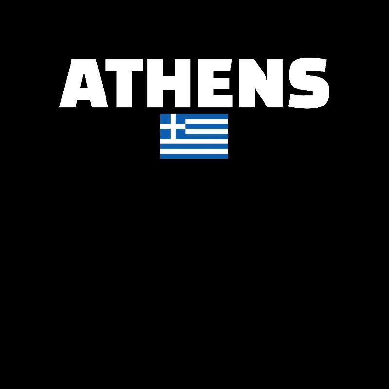 Athènes Grèce Drapeau grec Grec