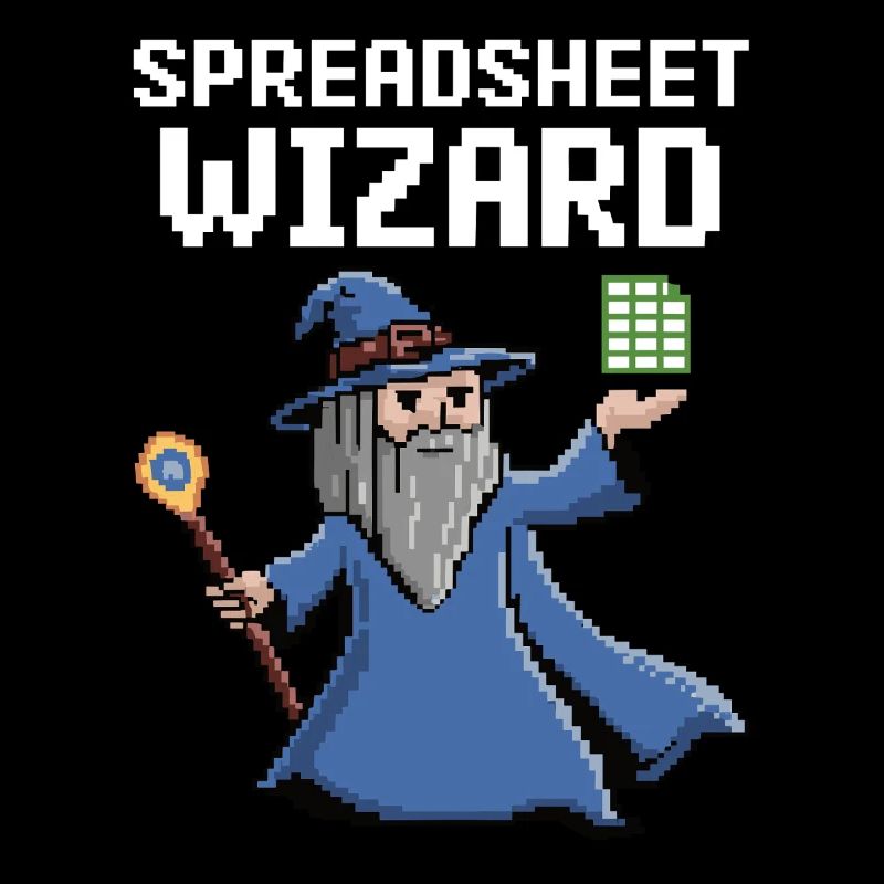 Spreadsheet Wizard Funny Controller Accountant