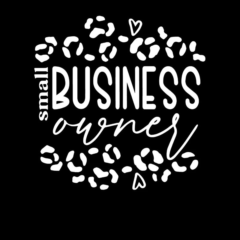 Stolzer Kleinunternehmer Statement Kunst