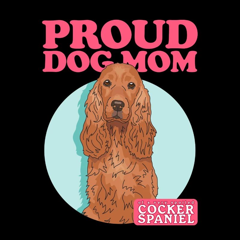 Cocker Spaniel Maman Cocker Spaniels Cadeaux