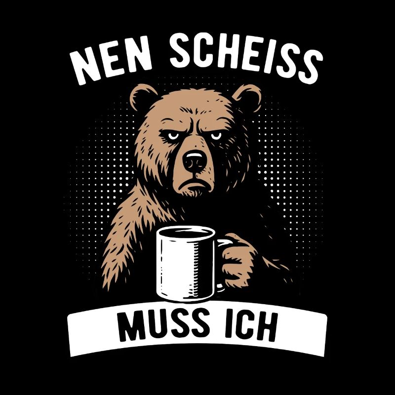 Brummiger Bär - Nen Scheiß muss ich - Kaffee