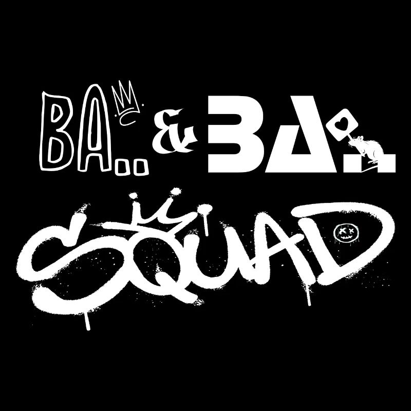Ba & Ba Squad Graffiti Motiv