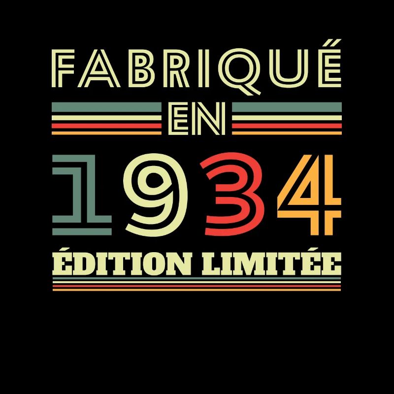 Fabriqué En 1934 Édition Limitée