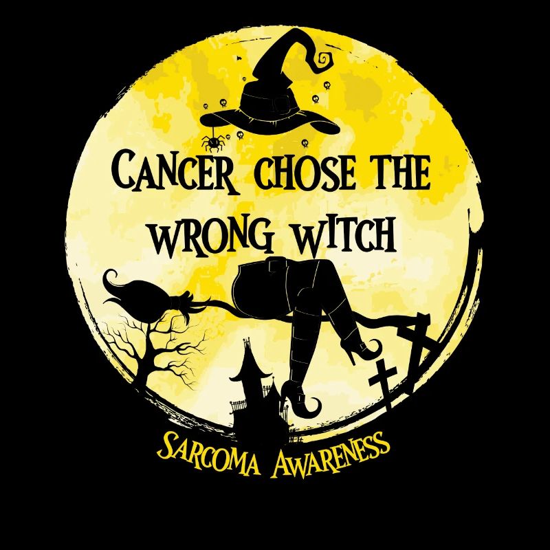 Cancer Witch Yellow Sarcoma Awareness