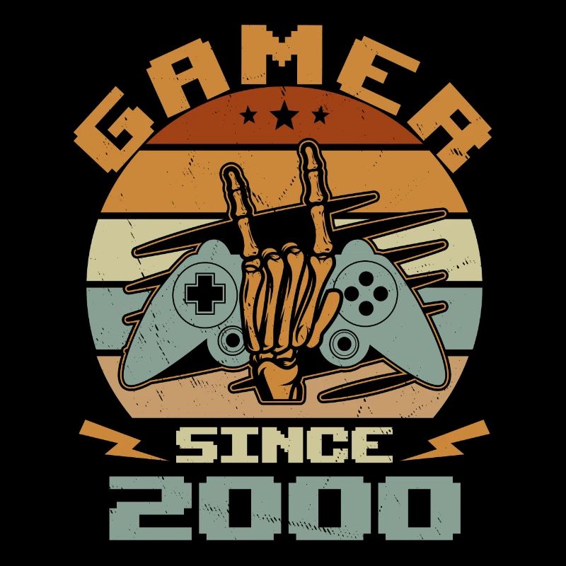Gamer seit 2000 - Gaming Geburtstagsgeschenk 2000