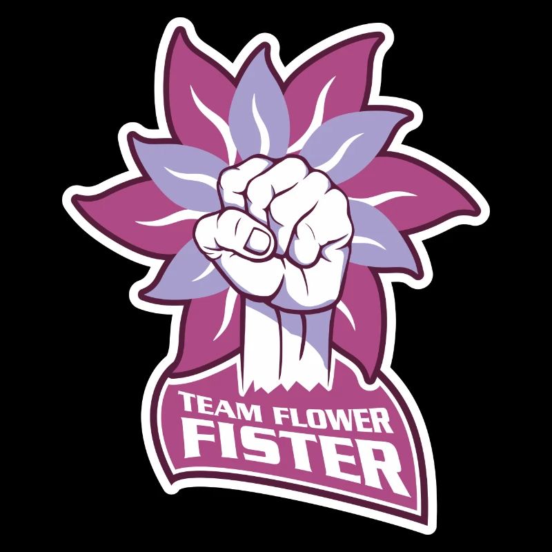 Team Flowerfister Blume Geschenk Idee Geschenkidee