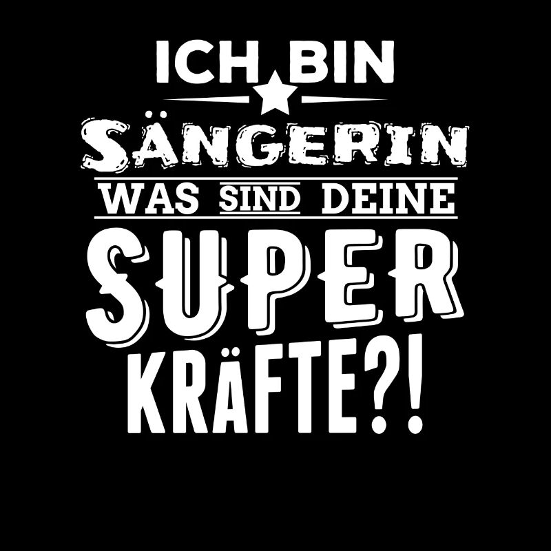 ich bin Sängerin - was sind deine Superkräfte