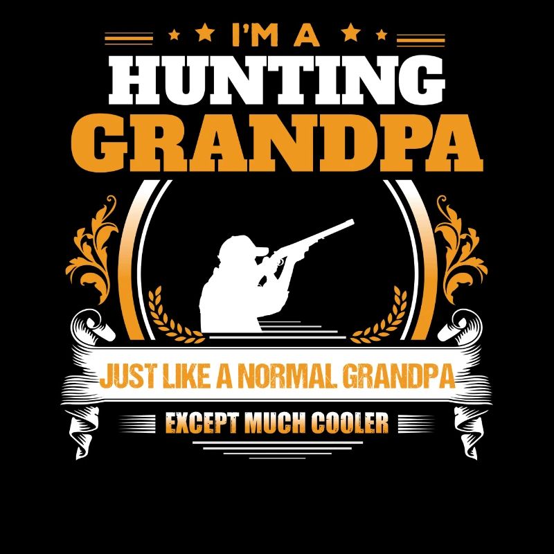 Jagd-Großvater-Hemd-Geschenk-Idee