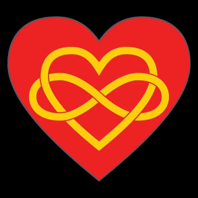 Polyamory Infinity Heart