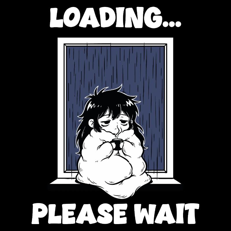 Rain Loading Please Wait Manga Mood