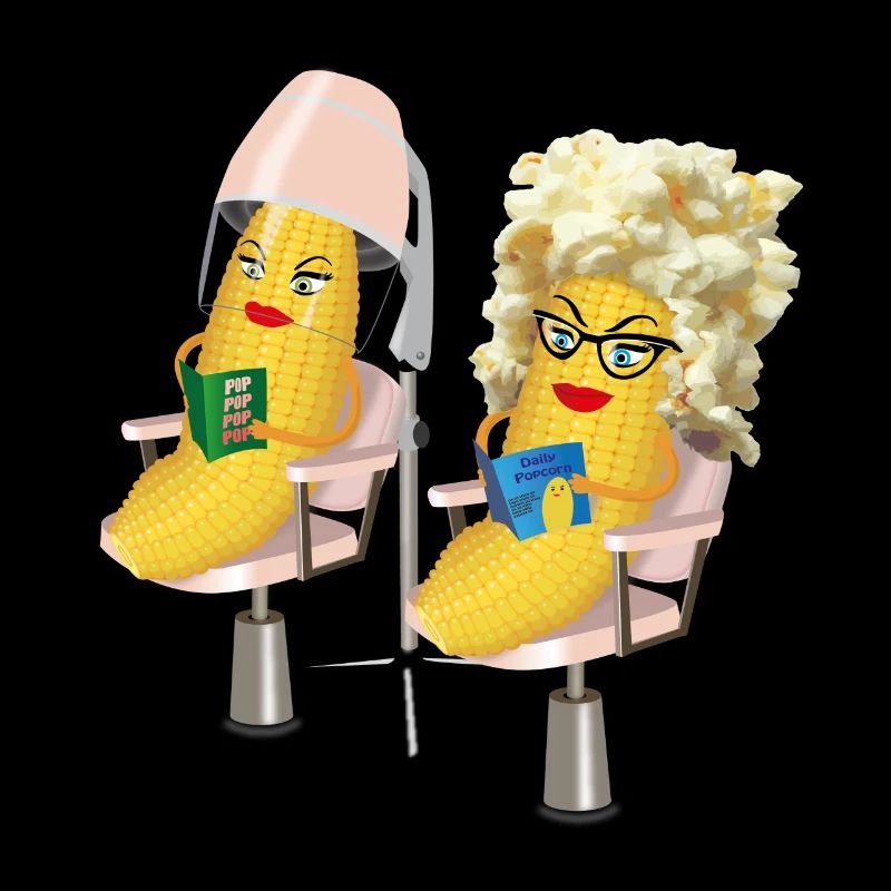 Mais beim Friseur