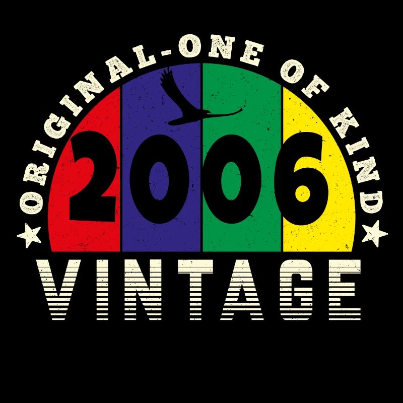 Vintage 2006 Retro - Bursdag