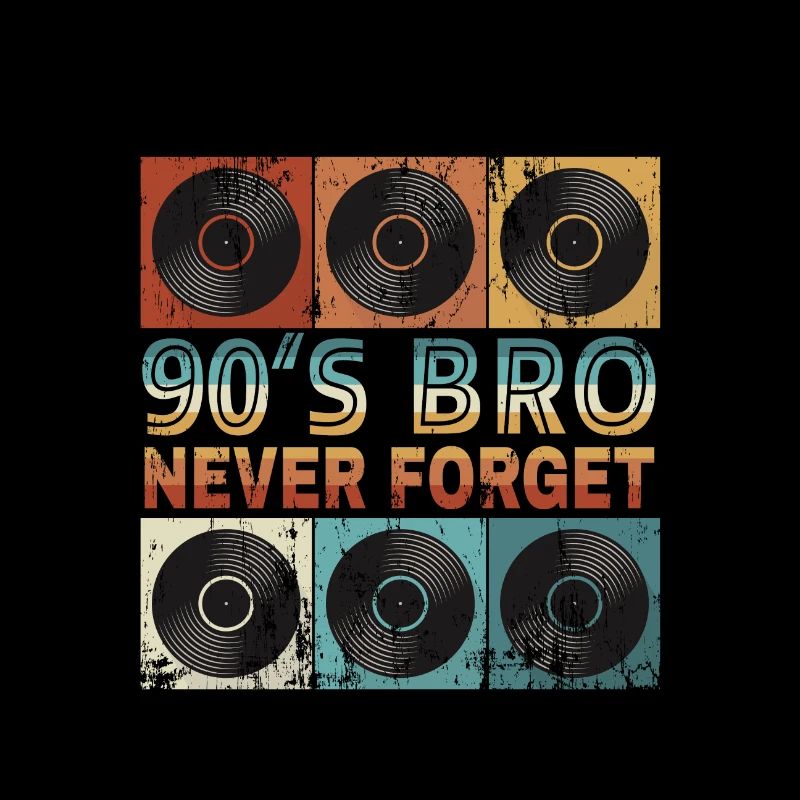 Back to the 90's vinyl record