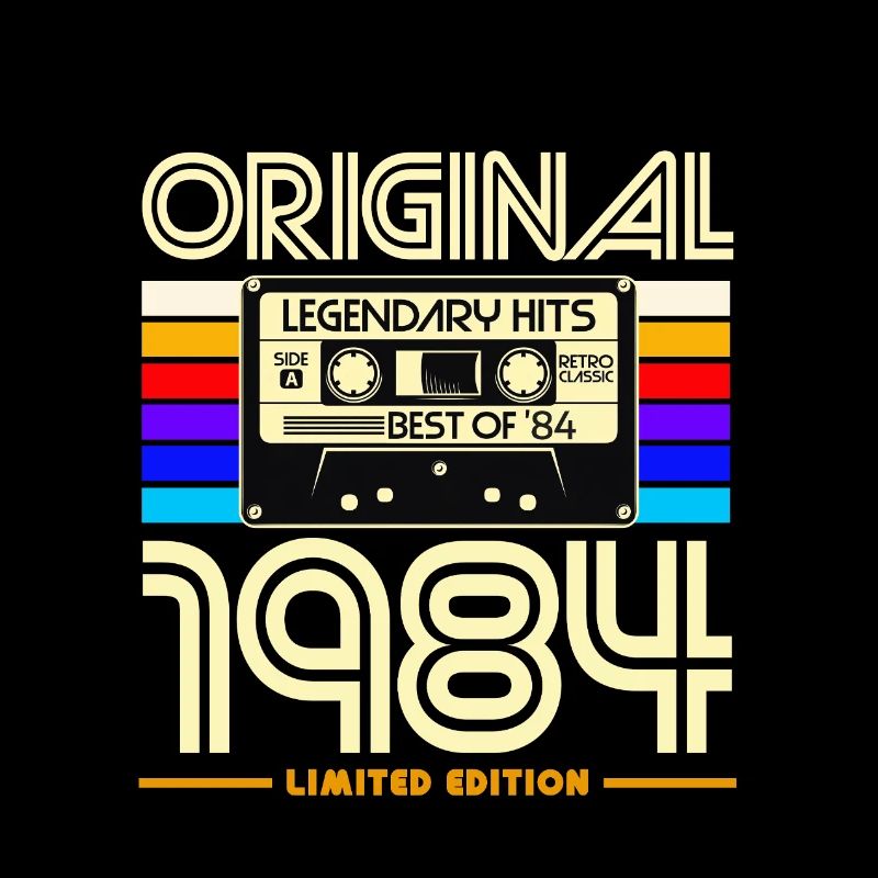 Original 1984 Retro Cassette