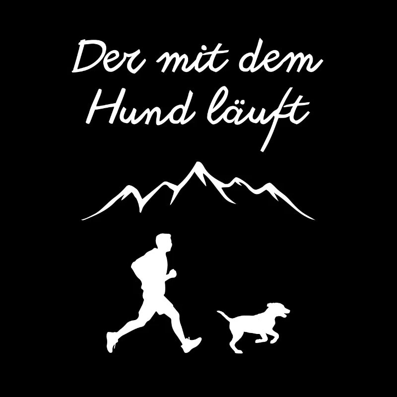 Der mit dem Hund läuft