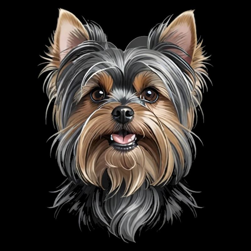 Yorkshire Terrier Head