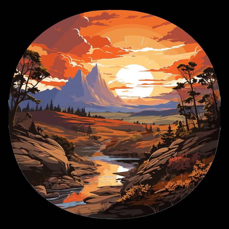 Paysage - Illustration
