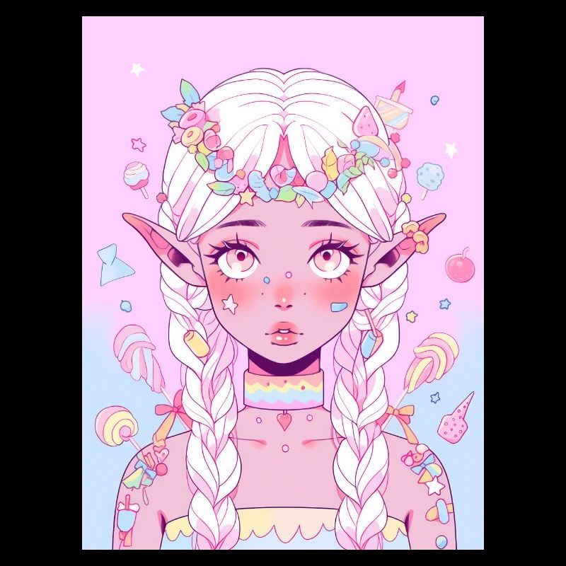 Anime Mädchen Geschenk