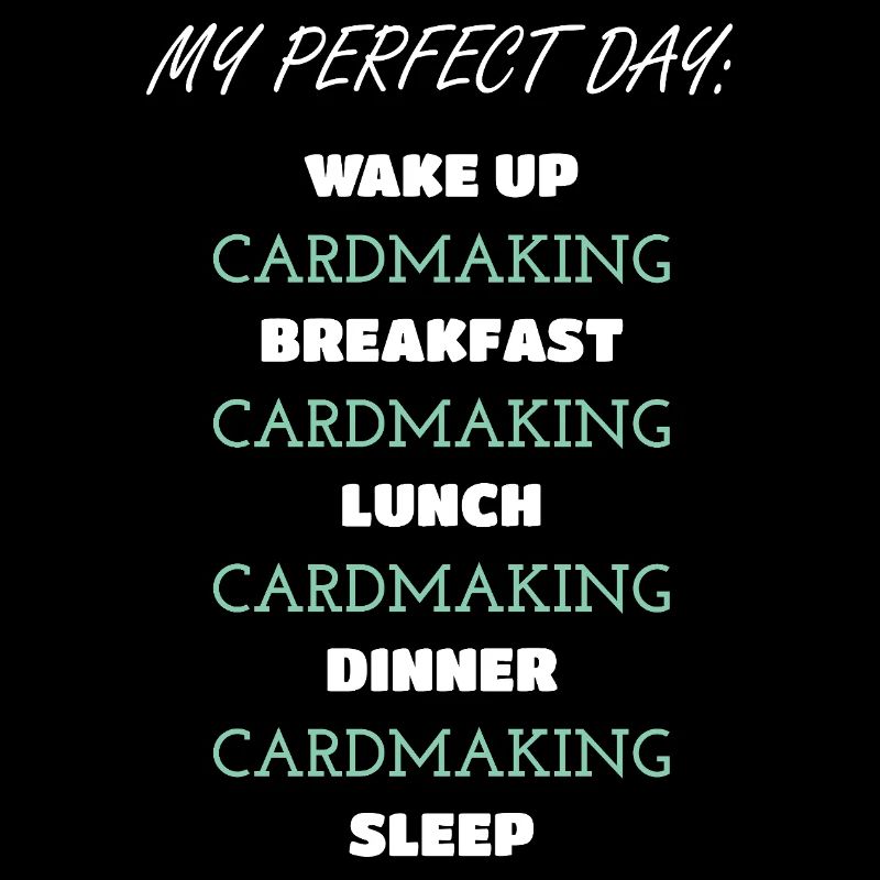 Tägliches Design der Kartenherstellungsroutine