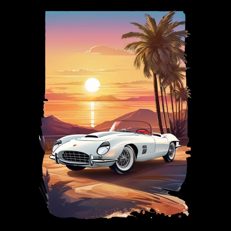 Oldtimer Sonnenuntergang