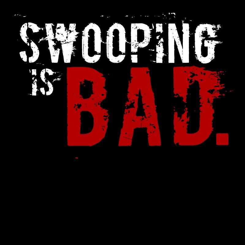 "Swooping est mauvais" Conception