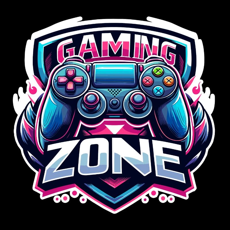 Gaming Zone - Controller Illustration