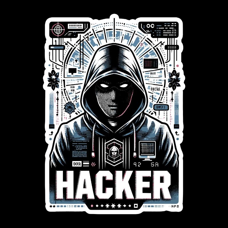 Hacker - Illustration