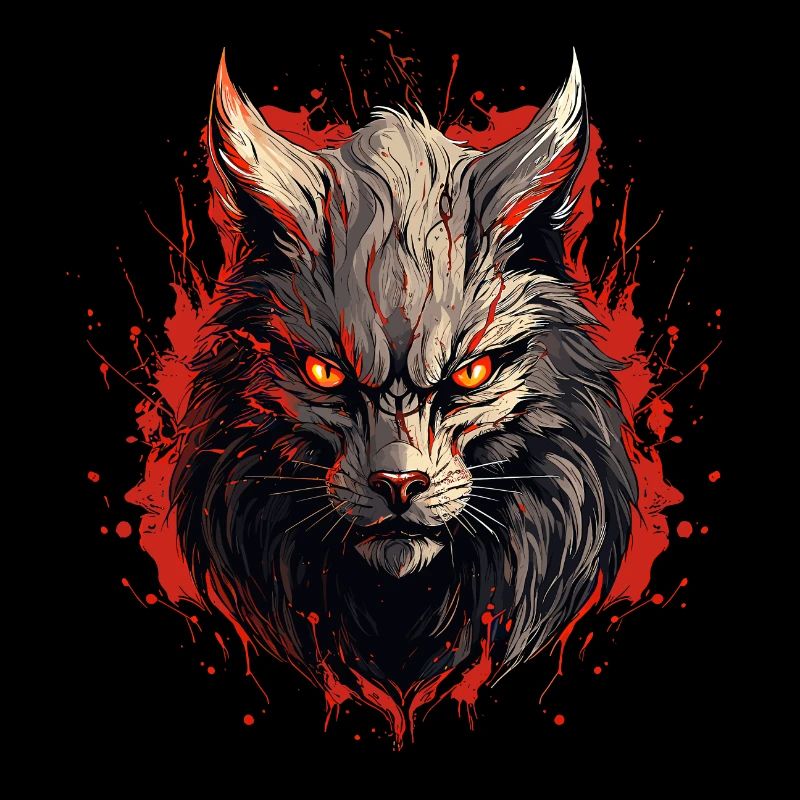 Wolfsblick der Durchdringung