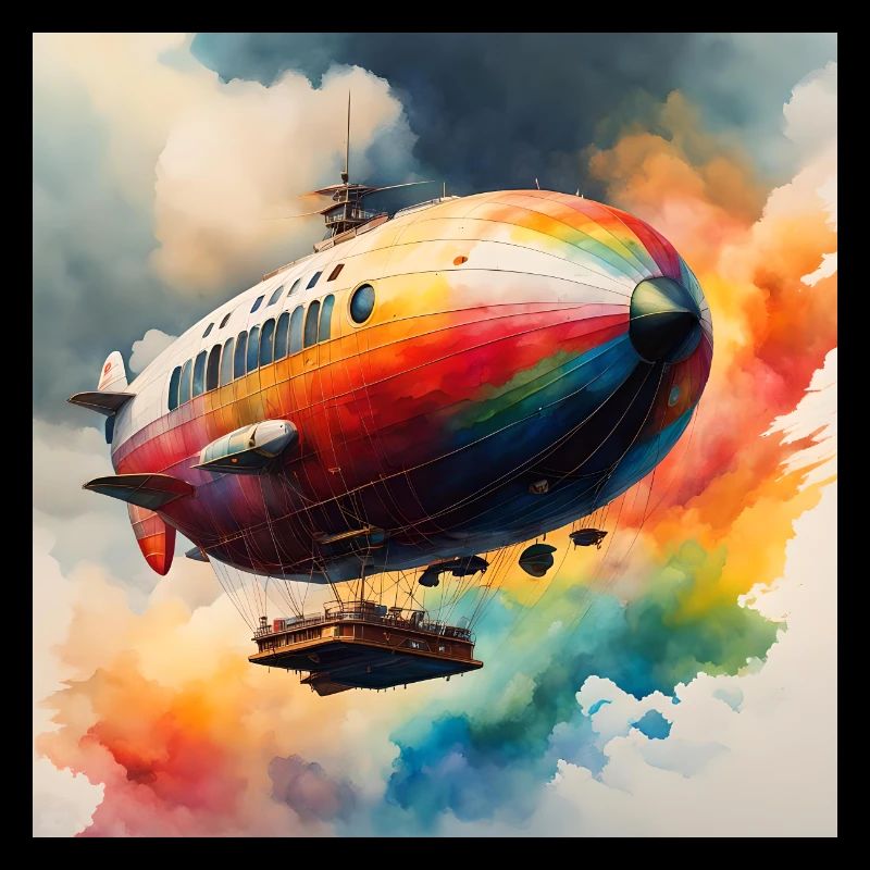 Zeppelin coloured