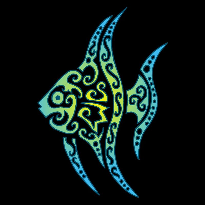Blue Tropical Fish