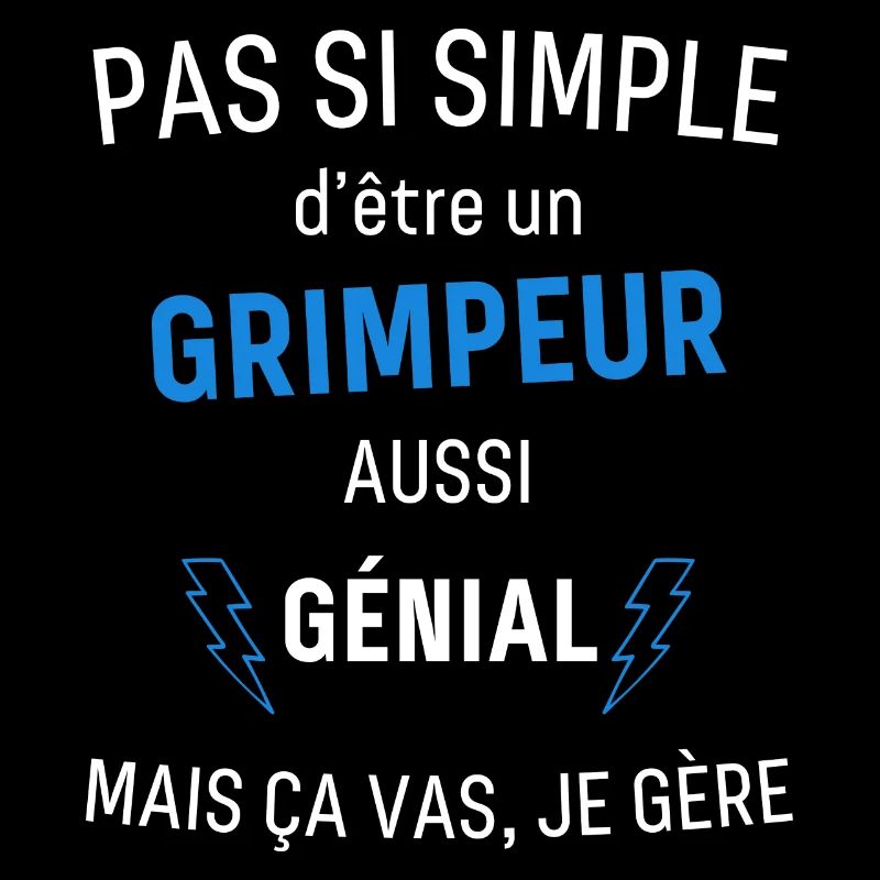 Fantastischer Kletterer