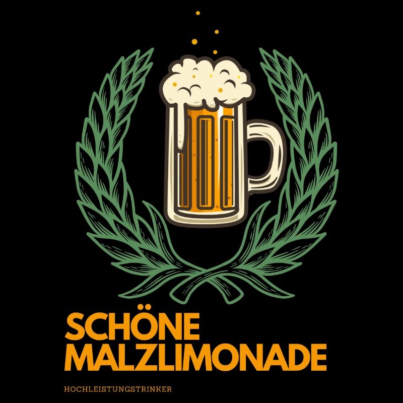 Lustiger Bier Spruch Design