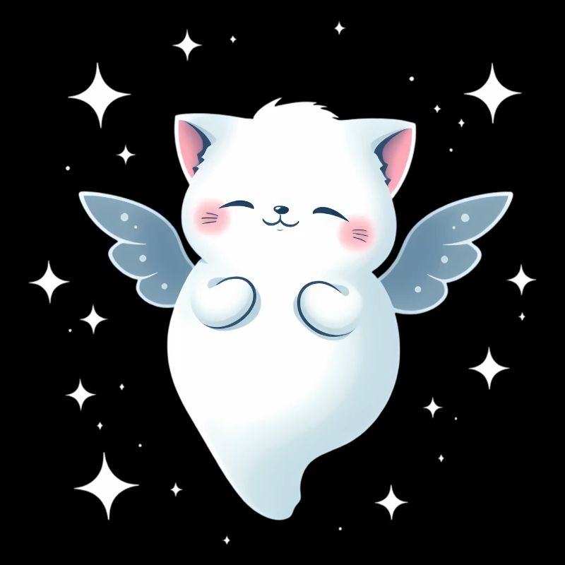 Schnurrend engelhaft