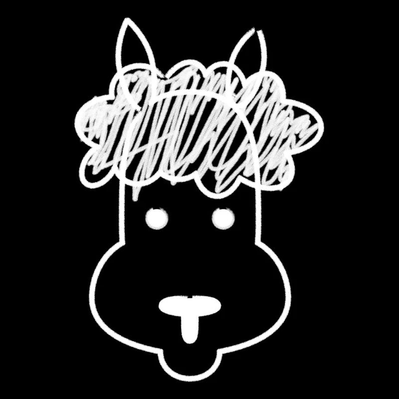 Contours du lama