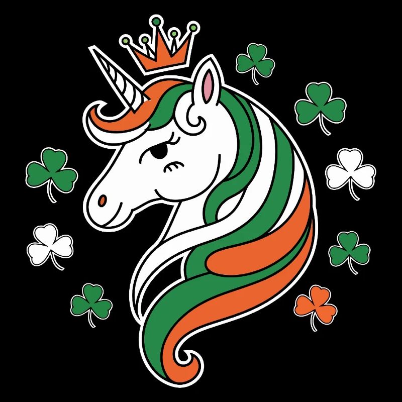 St. Patrick's Day Einhorn