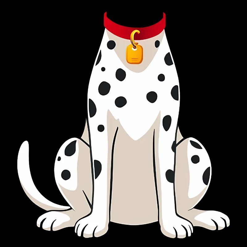 Fasching Dalmatiner - Kinder Kostüm