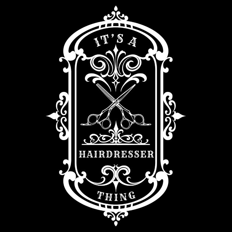 Friseur-Zitat Ein Friseur-Ding
