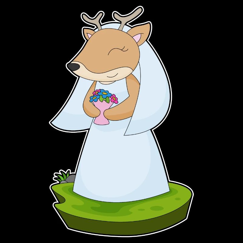 Deer Bride Bouquet Wedding