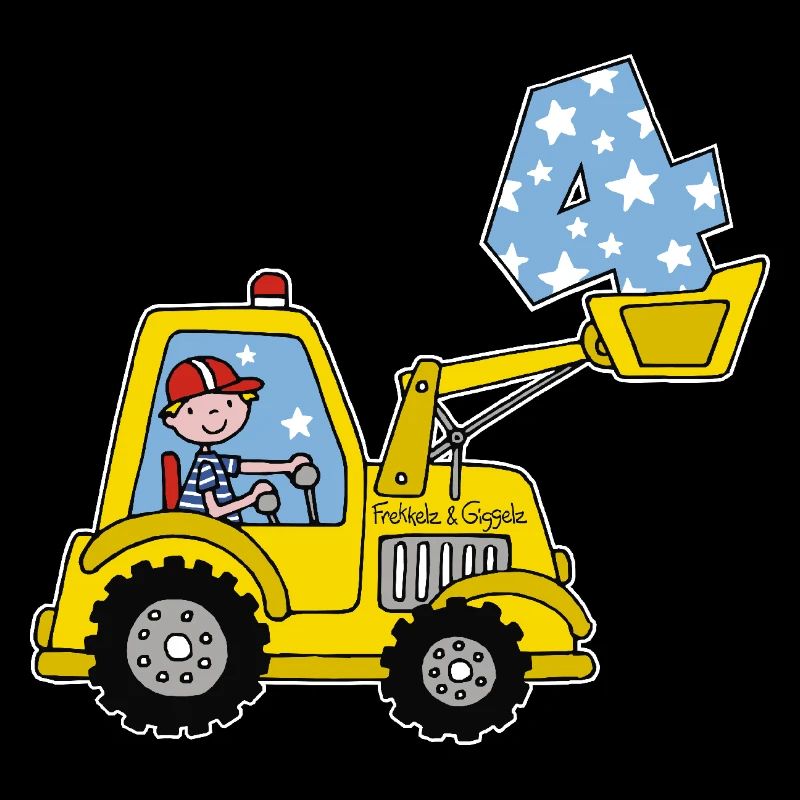 Bagger 4. Geburtstag