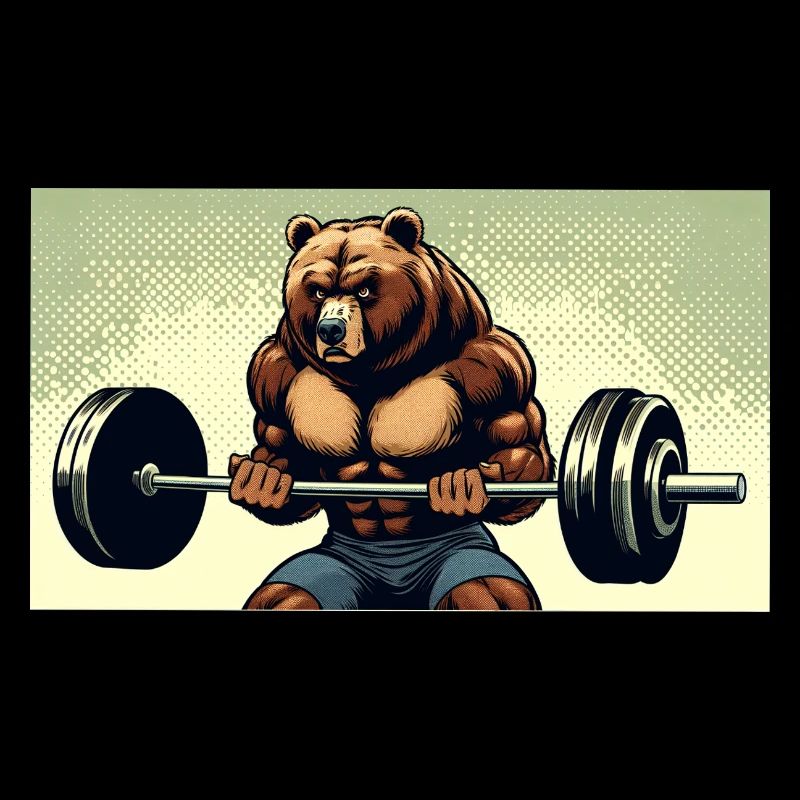 CurlBear – Der Hantel-Champion