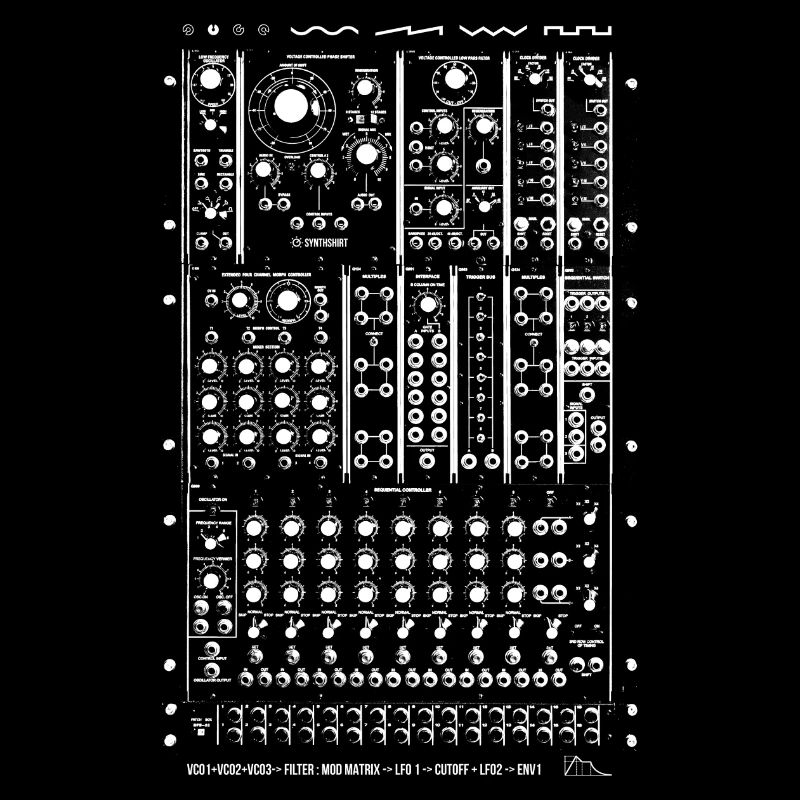 Modular Synth White