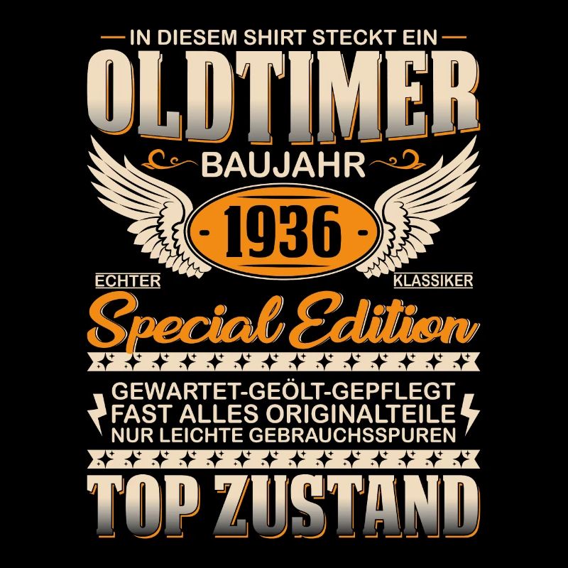 1936 Oldtimer Geschenk